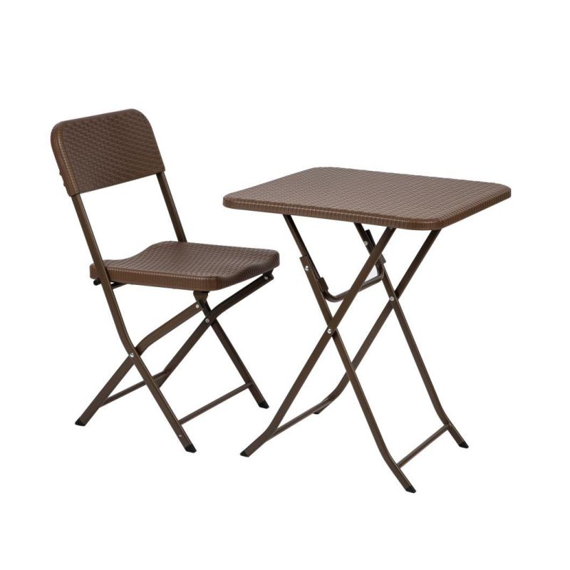 Plastic Coffee Chair/Rattern HDPE Chair/Assembled Outdoor Chair/Rattern PE Plastic Chair