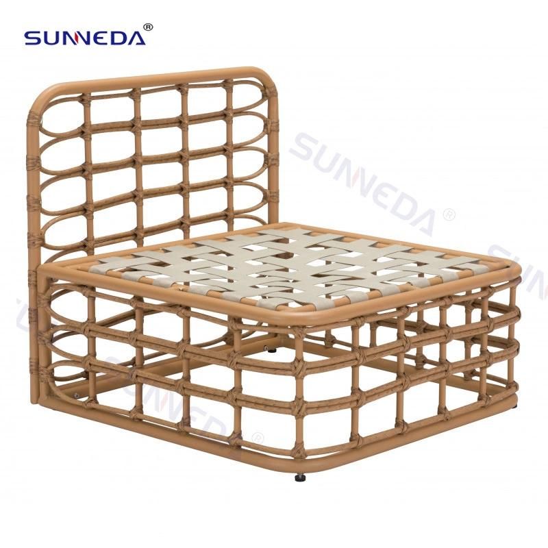 Modern Hot-Selling Leisure Luxury Furniture Aluminum Garden Patio Outdoor Sofa