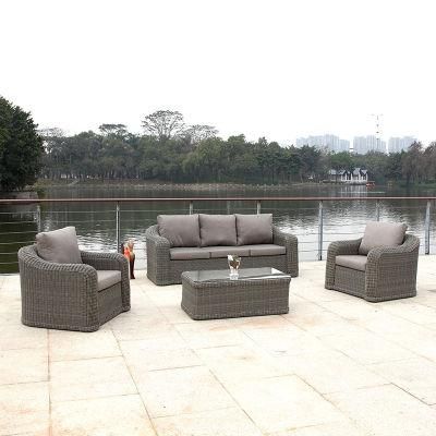 Modern Garden Rattan Wicker Sofa Outdoor Furniture Garden Table Set