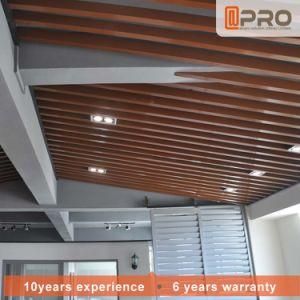 Apro Factory Most Popular Louver Roof Pergola Louvre Roof Motorized Sloping Automatic Aluminum Sun Louver Roof System