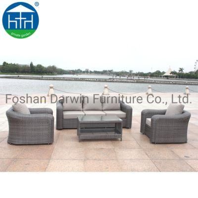 Luxury Garden Patio Furniture Rattan Outdoor Sofa Set Handmade Customize
