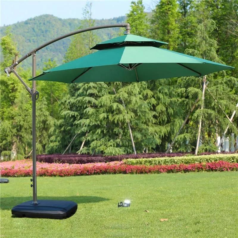 Beach Umbrella Patio Furniture Outdoor Parasol Garden Umbrella Set for Sale