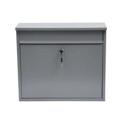 High Quality Outdoor Newspaper Delivery Box Galvanized Steel Mailboxes Apartment Mailbox
