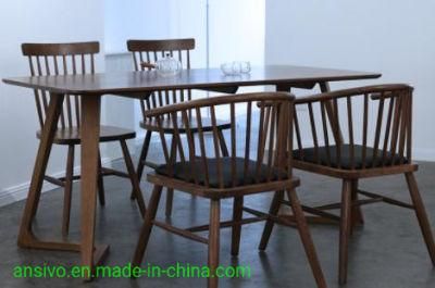 Rectangular Solid Wood New Product Wooden Dining Table for Market Sale