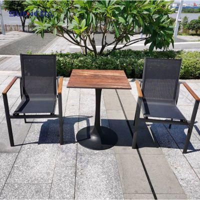 Commercial Outdoor Furniture Modern Garden Table Aluminum Patio Sun Chair Sets
