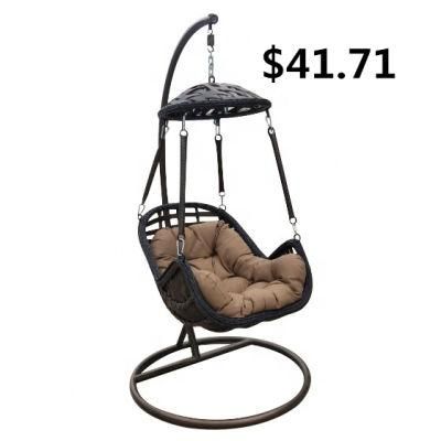 Popular Swivel Patio Outdoor Egg Garden Rattan Leisure Swing Chair