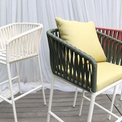 Darwin or OEM New Carton Foshan Wicker Furniture Bar Outdoor Chair with Cheap Price