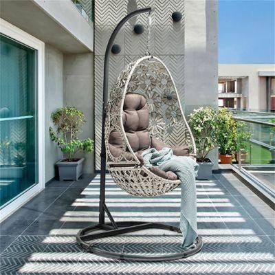 Foshan New OEM Hanging Egg Garden Swing Chair with Cheap Price Patio Hammock