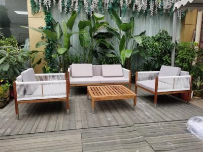 Modern Garden Outdoor Wooden Custom Furniture Set Other Outdoor Patio Furniture Sofa Set