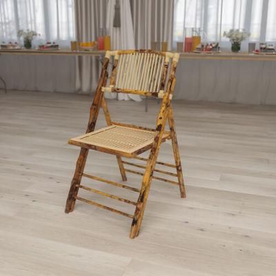 Contemporary Style Wood Folding Chair