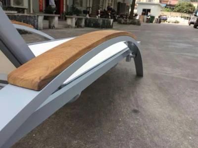 Modern Single OEM Foshan Furniture Sun Bed Patio Chairs Outdoor Lounge New