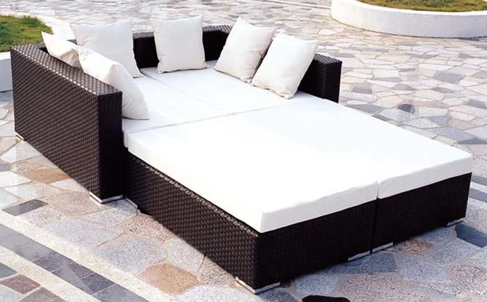 Garden Patio Wicker / Rattan Furniture Set - Outdoor Furniture (LN-044)