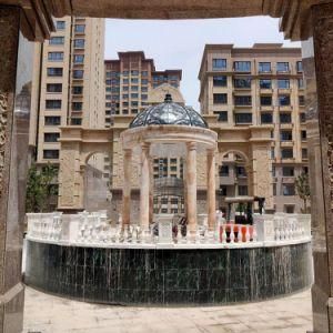 Marble Stone Pavilion Garden Outdoor Gazebo Marble Stone Gazebos