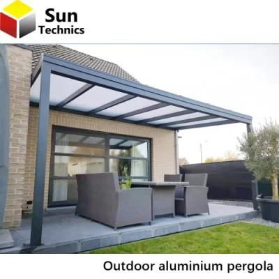 Prefabricated Garden Outdoor Roof System Pergola Aluminum Patio Roof Profiles