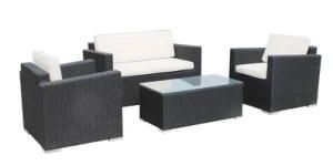 Stylish Outdoor Rattan Furniture Set / Garden Wicker Sofa