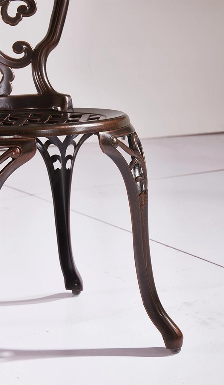 Elegant Style Metal Chair Dining Room Outdoor Modern From China