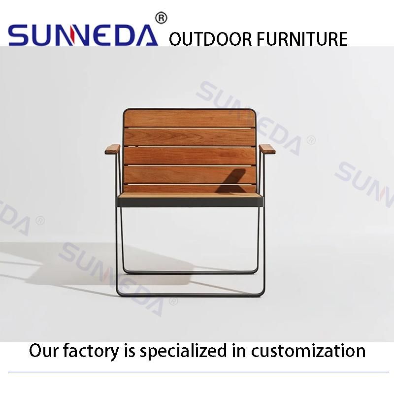 Outdoor Solid Flat Aluminum Frame Minimalism Portable High Quality Furniture