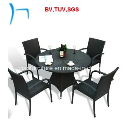 F- Dining Room Rattan Garden Table and Chair (8014t +4075AC)