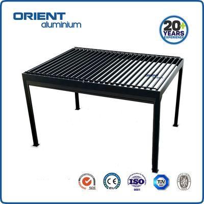 China Ppwder Coated Motorized Aluminum Pergola for Garden Shading