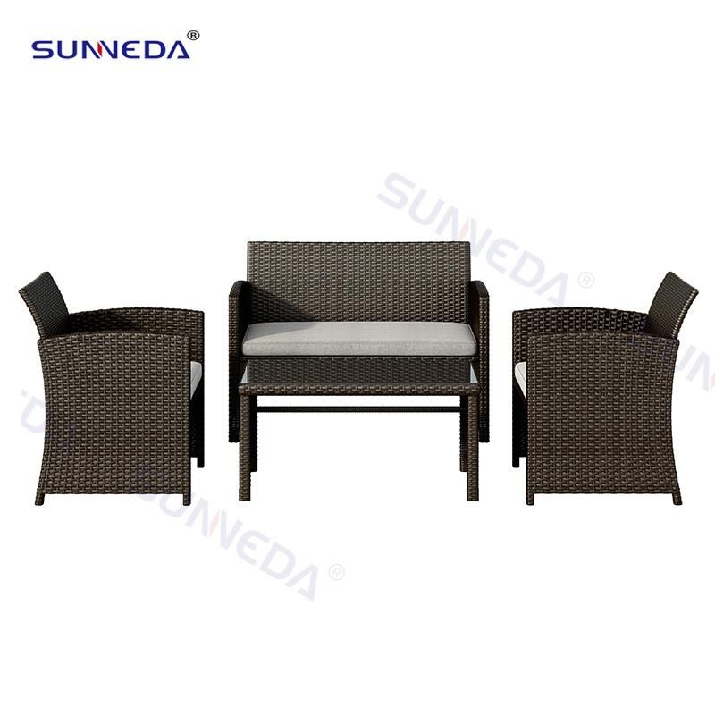 Modern Rattan Leisure Comfortable Sofa Set