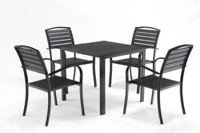 5 PCS Outdoor Polywood Aluminum Furniture Sets