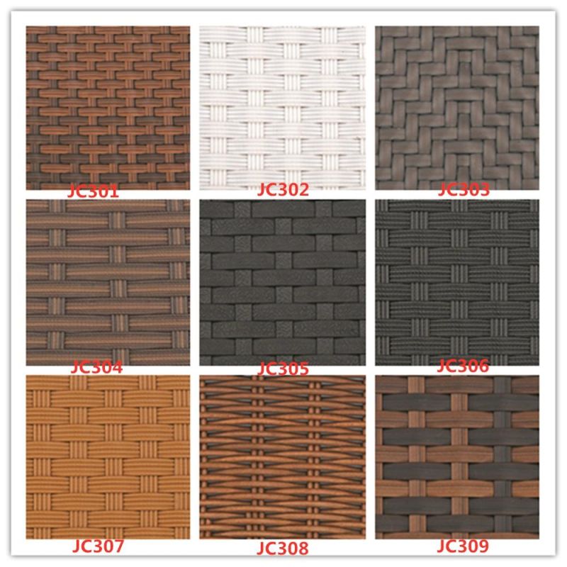 Hot Sale Courtyard Terrace Outdoor Dining Garden Furniture Aluminum Rattan Wicker Sofa