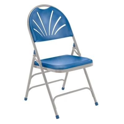 Fan Back Triple-Brace Folding Chair