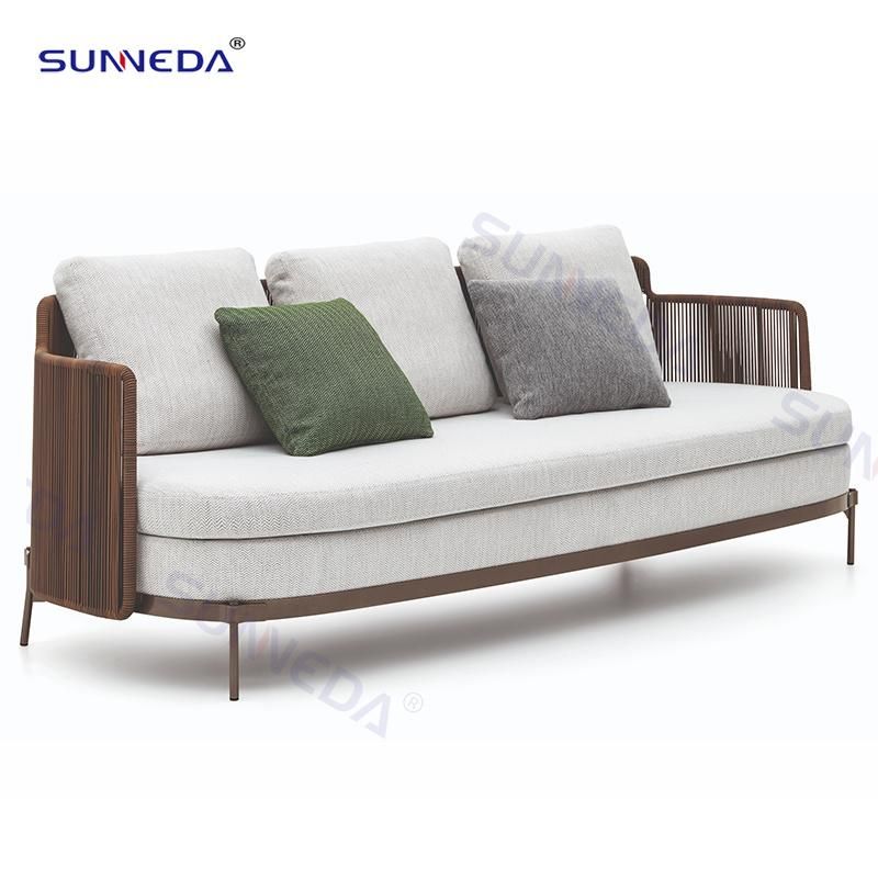 Leisure Modern Aluminum Simple Patio Garden Sofa Garden Chair