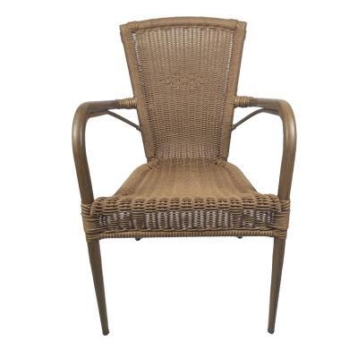 Foshan Wholesale Rattan Wicker French Space Saving Hideaway Queen Outdoor Dining Chair Set