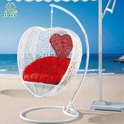 Love Shaped Swimming Pool Hotel Garden Backyard Hanging Swing Chair