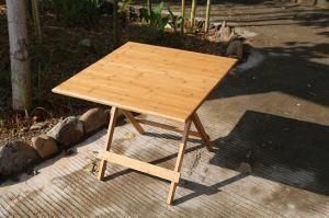 Bamboo Folding Table Square
