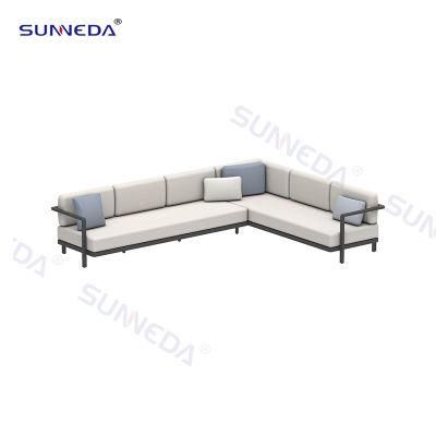 Luxury Modern Fashion Garden Sectional Sofa High Quality Patio for Hotel Villa