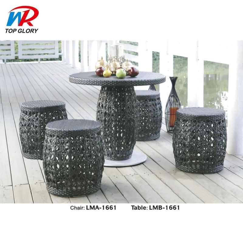 Rattan Outdoor Balcony Home Chair with Garden Set Modern Comfortable Furniture Chair
