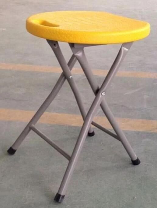 Foldable Stool, Plastic Folding Step Stool for Outdoor Camping Chair