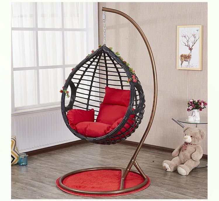 Fashionable Leisure Furniture Hanging Rattan Home Garden Ergonomic Swing Chair