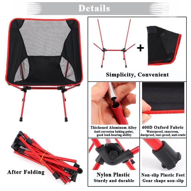 Fast Delivery Custom Travel Outdoor Camping Folding Chairs