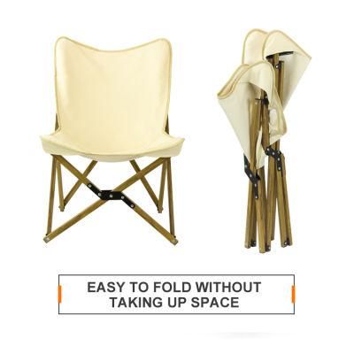 New Camping Wood Grain Chair