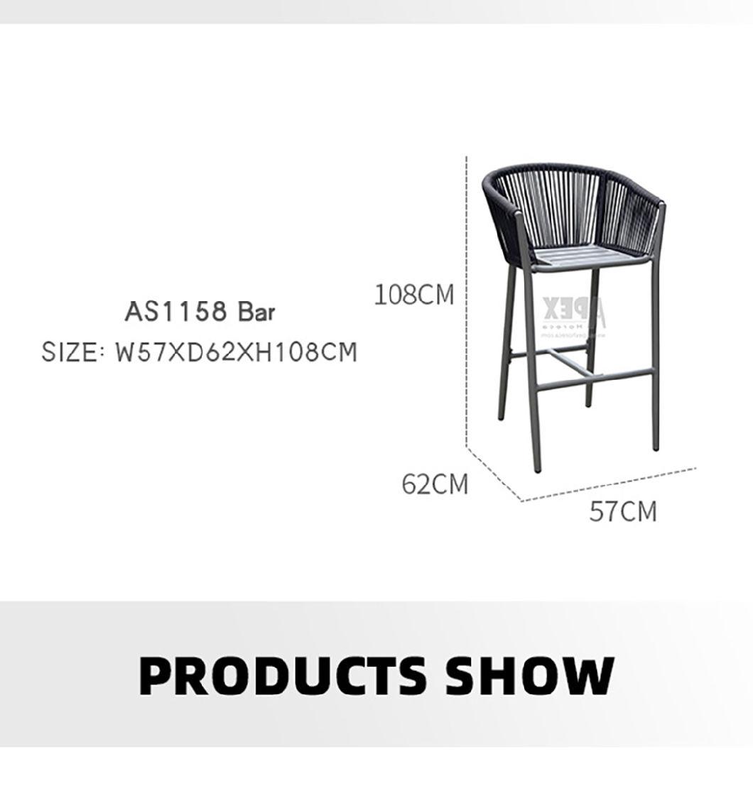 Outdoor Chairs Designer Garden Balcony Courtyard Hotel Single Rattan Chair