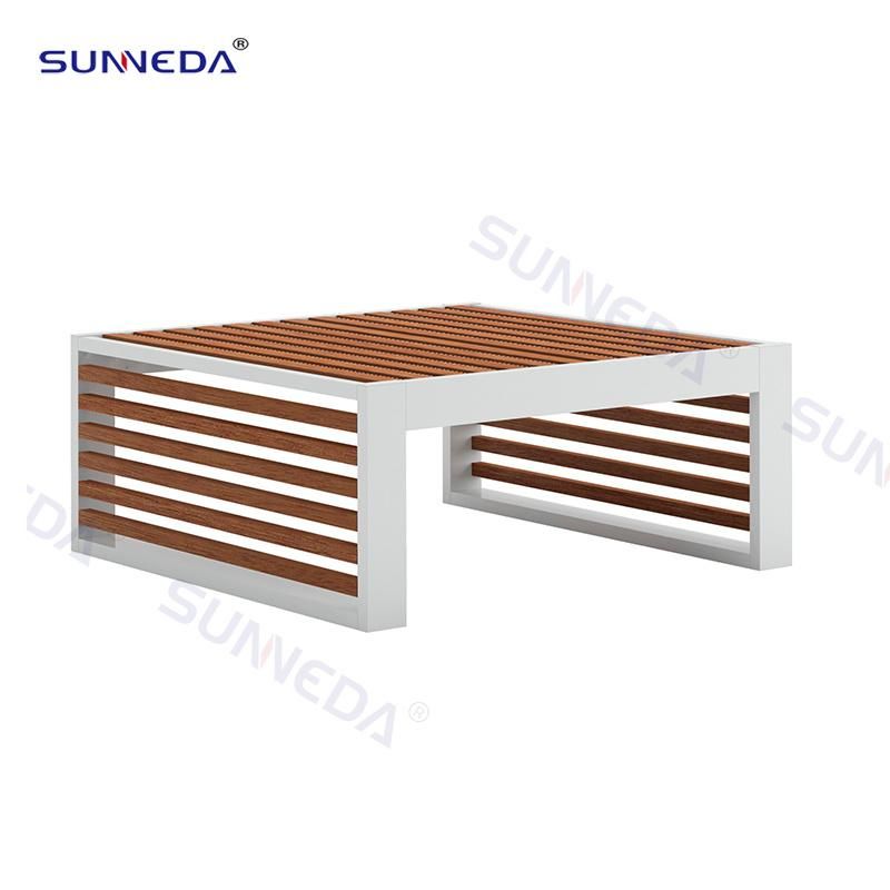 Leisure Garden Furniture Aluminum Patio Module Lounge Sofa