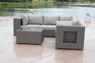 Aluminum Outdoor Darwin or OEM Patio Sofa Clearance Wicker Furniture Set