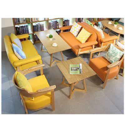 Ansivo High Quality and Low Price Amazon Hot Sale Sofa Chair Dessert Catering Milk Tea Shop Table and Chair Combination 2022