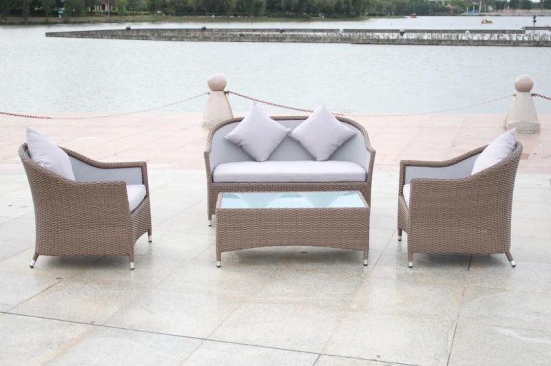 Modern Combination Darwin Modular China Indoor Rattan Garden Sofa Set