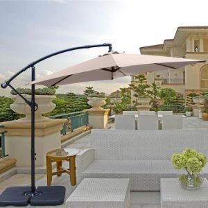 Factory Price 10FT Outdoor Parasol Garden Courtyard Cantilever Offset Patio Umbrella
