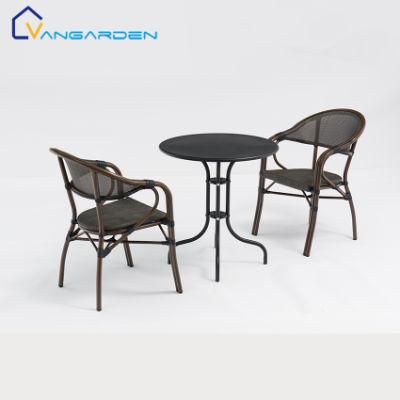 China Popular Aluminum Outdoor Furniture Sectional Modern Patio Table and Chairs