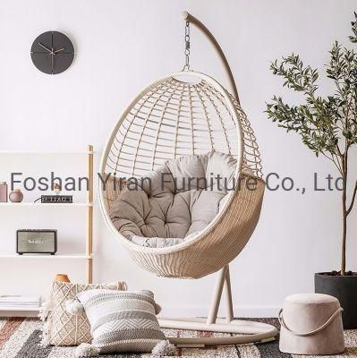 Garden Swinging Chair Water Drop Shaped Swing Chair Wicker Hanging Chair Egg
