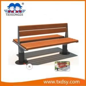 Steel Frame Wood Park Bench (TXD16-23001)