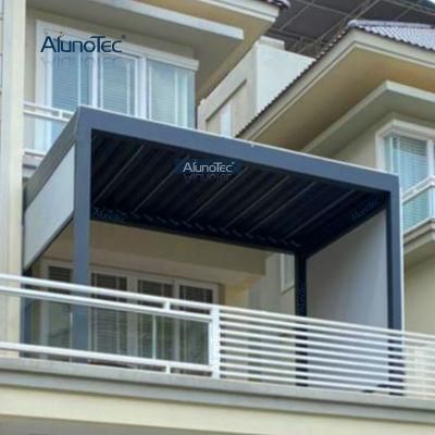 Eco-Friendly Waterproof Louver Roof Garden Canopy Cover Gazebo Motorized Aluminium Pergola 3X4