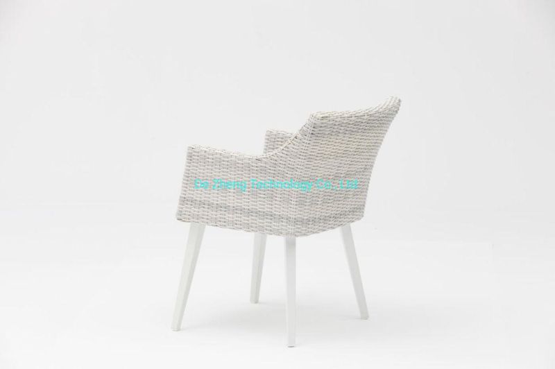 Hote Modern Aluminium Table Foshan Factory New Design Rope Chair Outdoor Leisure Garden Outdoor Furniture Set