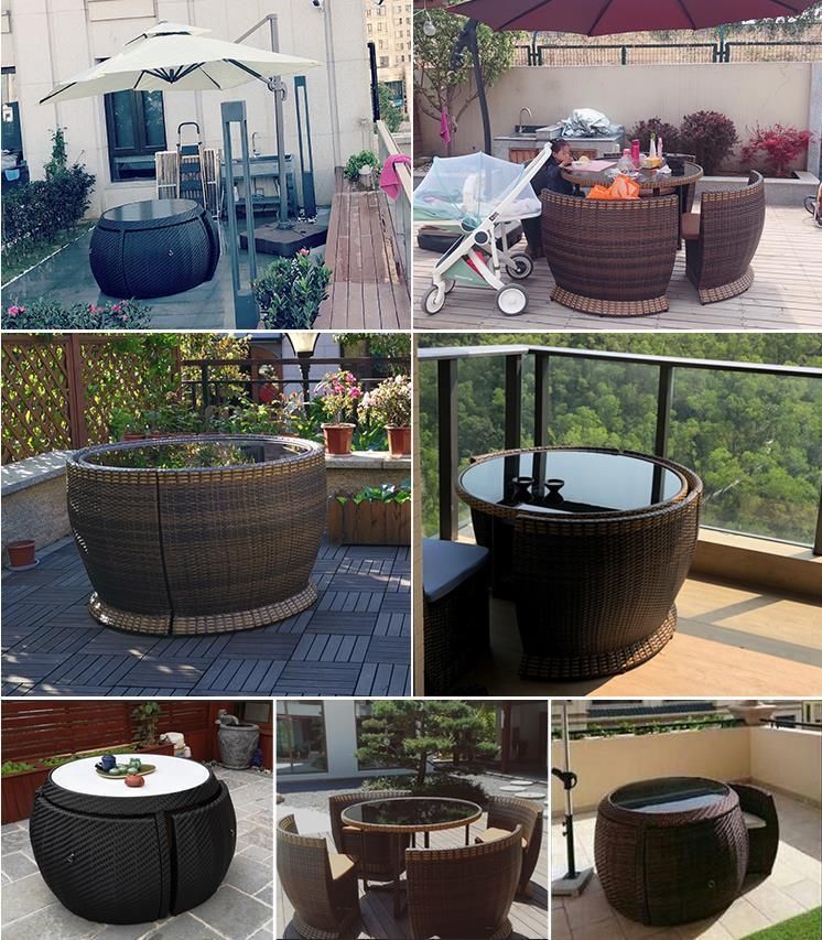 Outdoor Garden Furniture Villa Courtyard Leisure Outdoor Tables and Chairs