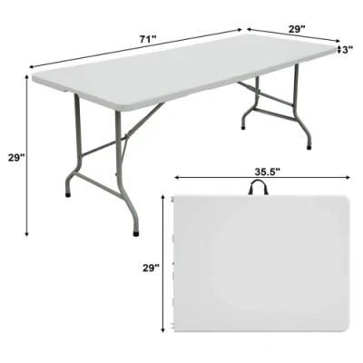5FT Regular Folding Table in Resin Furniture